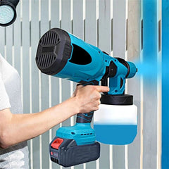 Electric Spray Gun | High Power Cordless Handheld Electric Paint Sprayer Home | 18V Battery