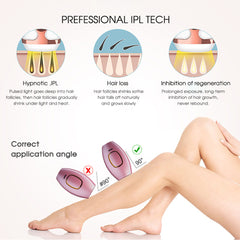IPL Hair Removal Device  (جهاز إزالة الشعر بالضوء النبضي المكثف)