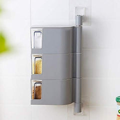 Layers Sticking Rotary Seasoning Kitchen Organizor