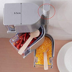 Layers Sticking Rotary Seasoning Kitchen Organizor