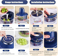 Electric Fruit Peeling Machine (Amazing)